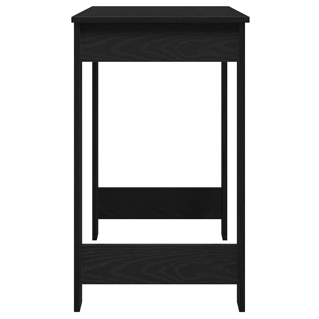 Skrivebord svart 100x45x75 cm konstruert tre