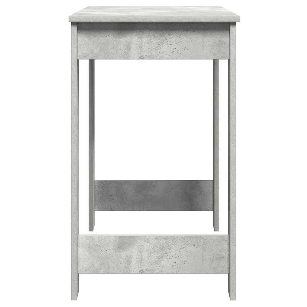 Skrivebord betonggrå 100x45x75 cm konstruert tre