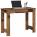 Skrivebord gammelt tre 100x45x75 cm konstruert tre vidaXL