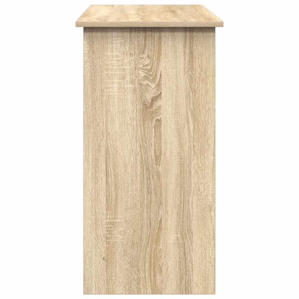 Skrivebord sonoma eik 80x40x75 cm sponplate