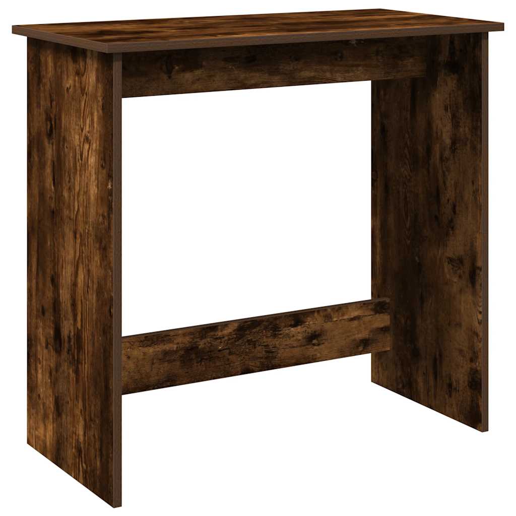 Skrivebord røkt eik 80x40x75 cm konstruert tre