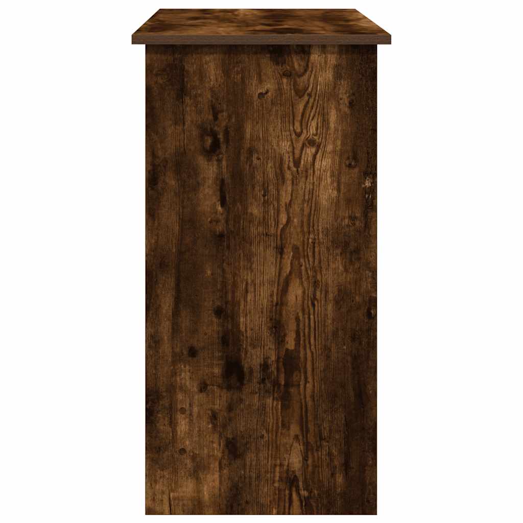 Skrivebord røkt eik 80x40x75 cm konstruert tre