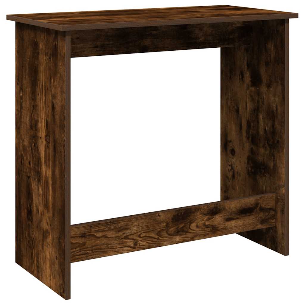 Skrivebord røkt eik 80x40x75 cm konstruert tre