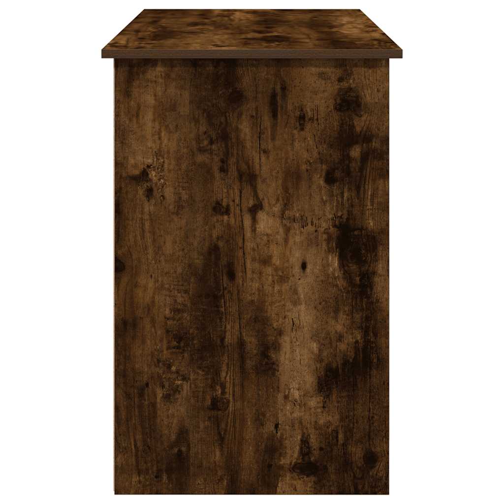 Skrivebord røkt eik 102x50x75 cm konstruert tre