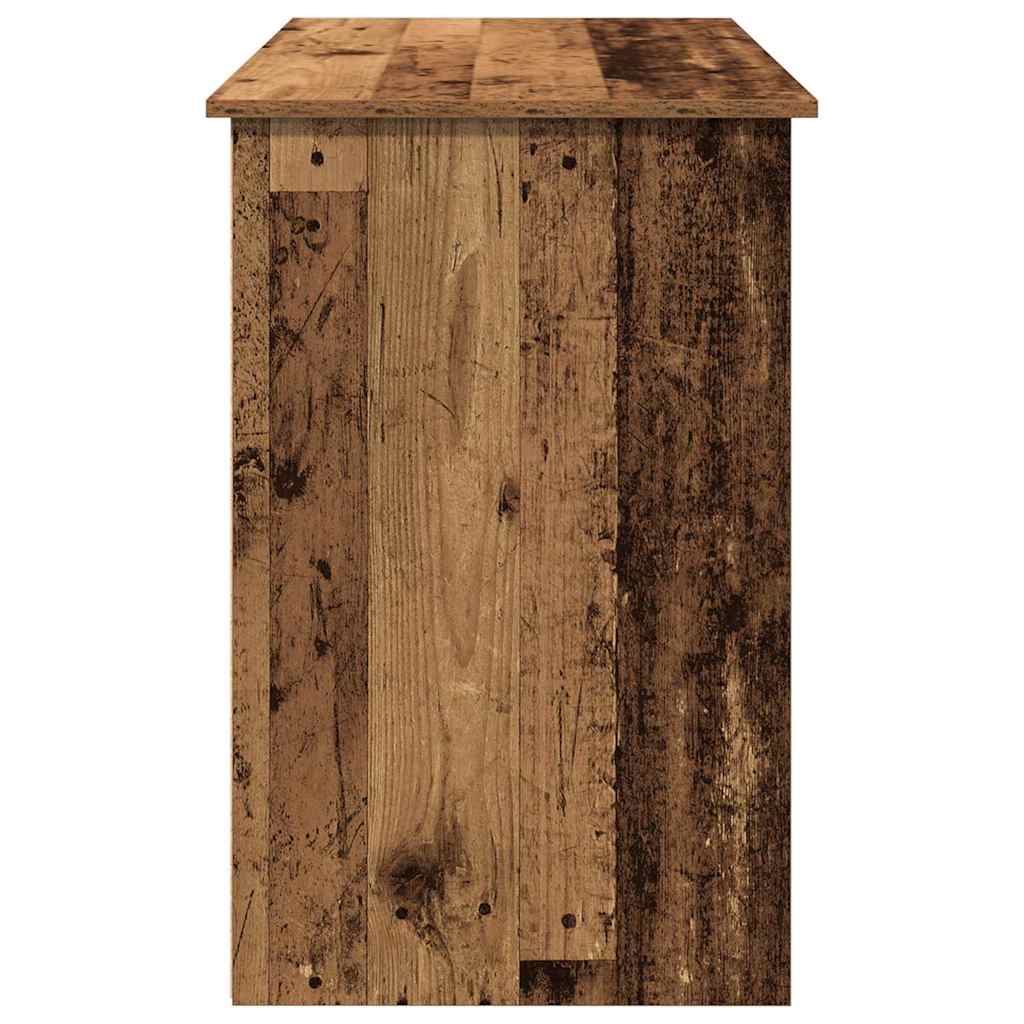 Skrivebord gammelt tre 102x50x75 cm konstruert tre