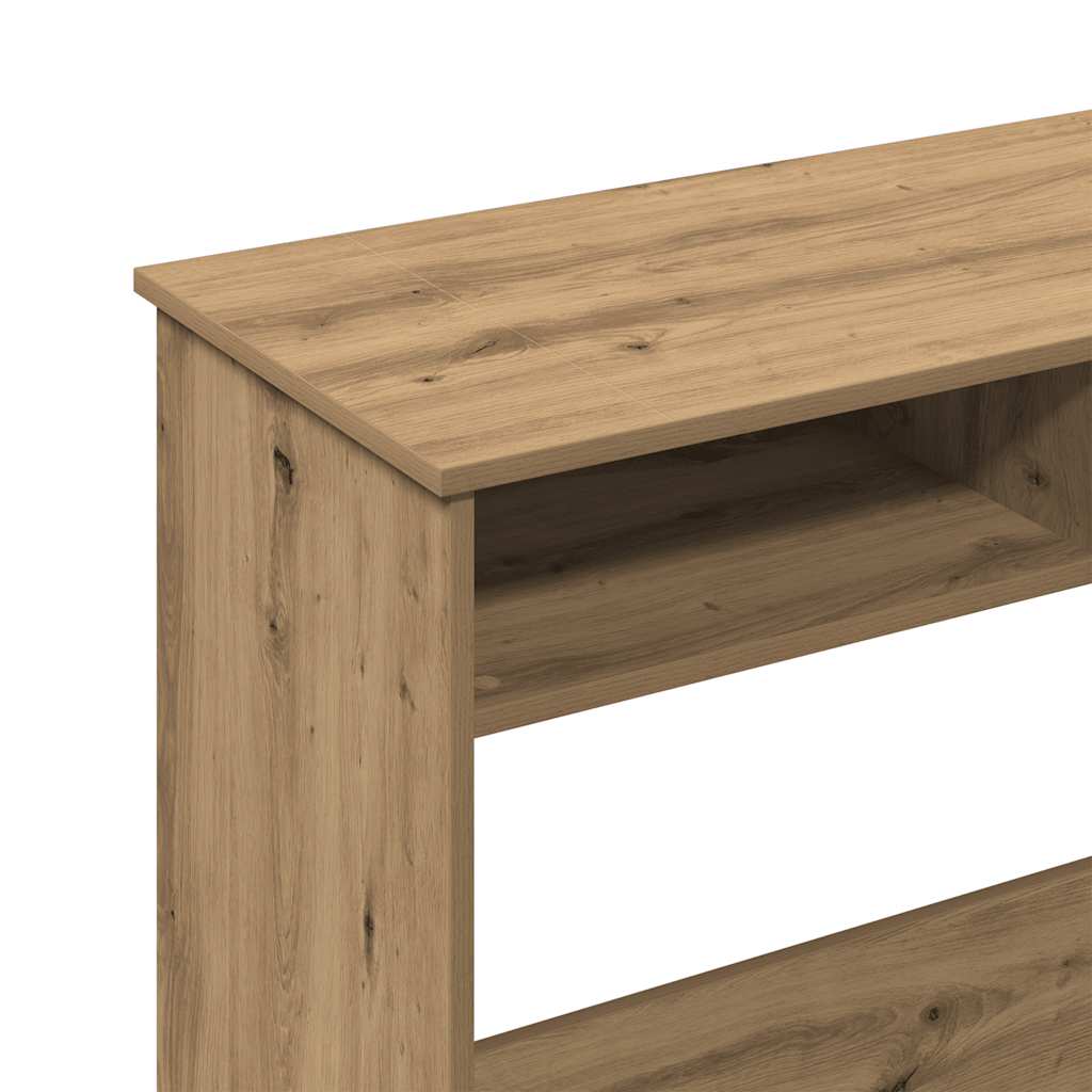 Skrivebord artisan eik 80x40x75 cm konstruert tre