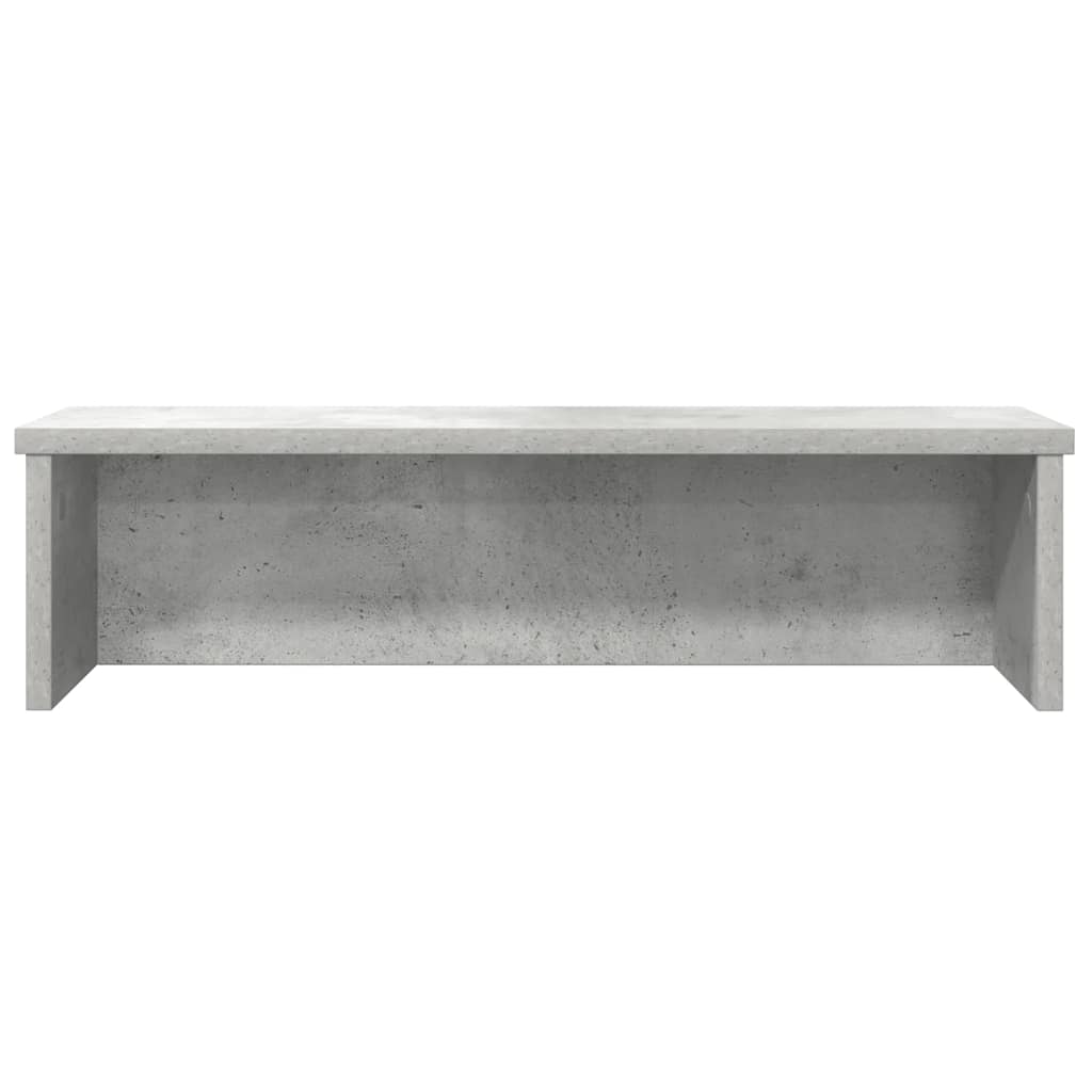 Kjøkkenstativ stablebare betonggrå 50x15x16 cm konstruert tre