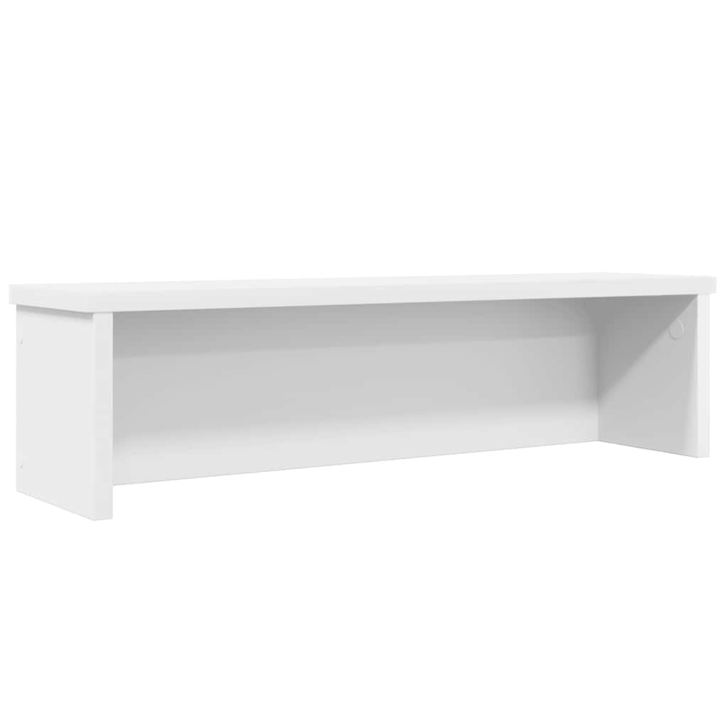 Kjøkkenstativ stablebare hvit 60x15x16 cm konstruert tre vidaXL