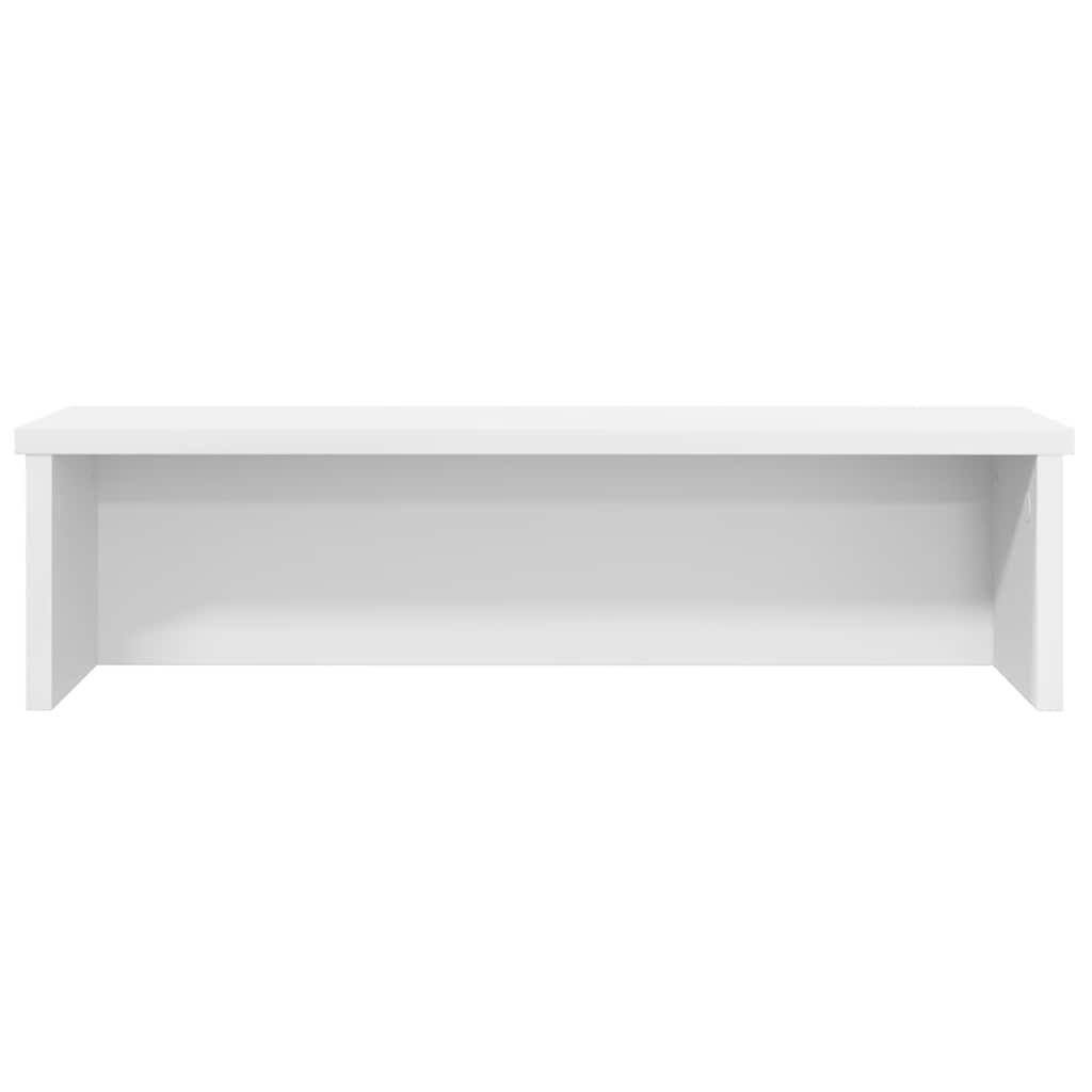 Kjøkkenstativ stablebare hvit 60x15x16 cm konstruert tre vidaXL