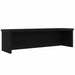 Kjøkkenstativ stablebare svart 60x15x16 cm konstruert tre