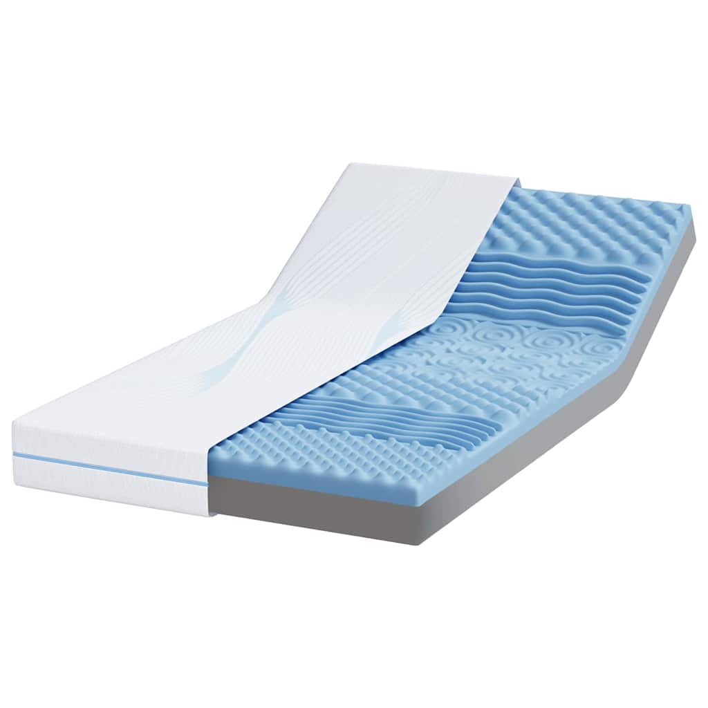 Madrass Hvit 100 x 200 cm myk skum