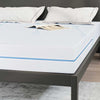 Madrass Hvit 160 x 200 cm myk skum