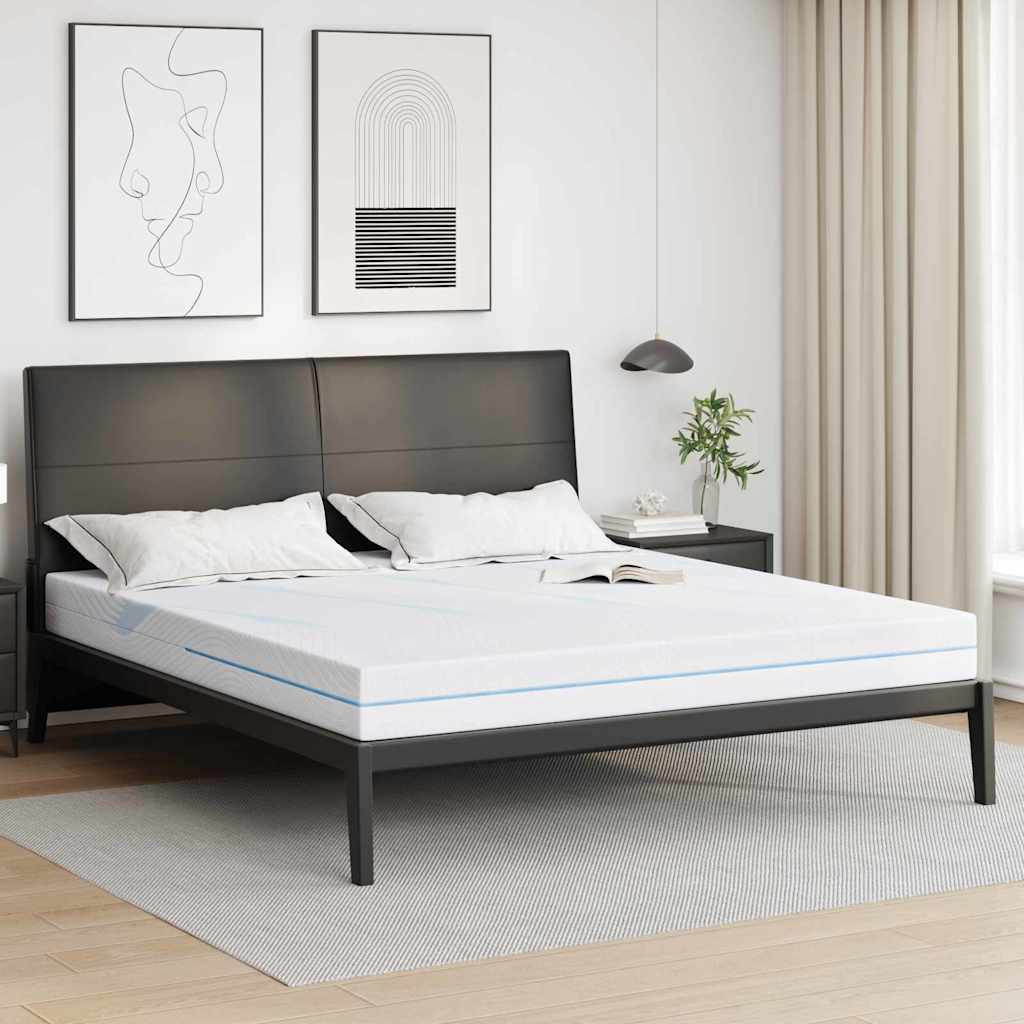 Madrass Hvit 180 x 200 cm myk skum