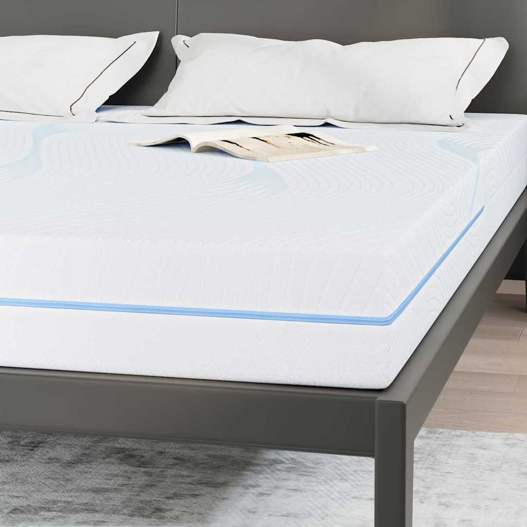 Madrass Hvit 200 x 200 cm myk skum