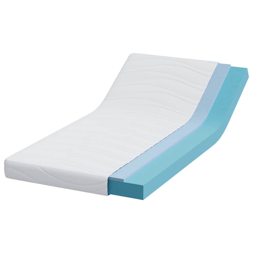 Madrass Hvit 100 x 200 cm myk skum