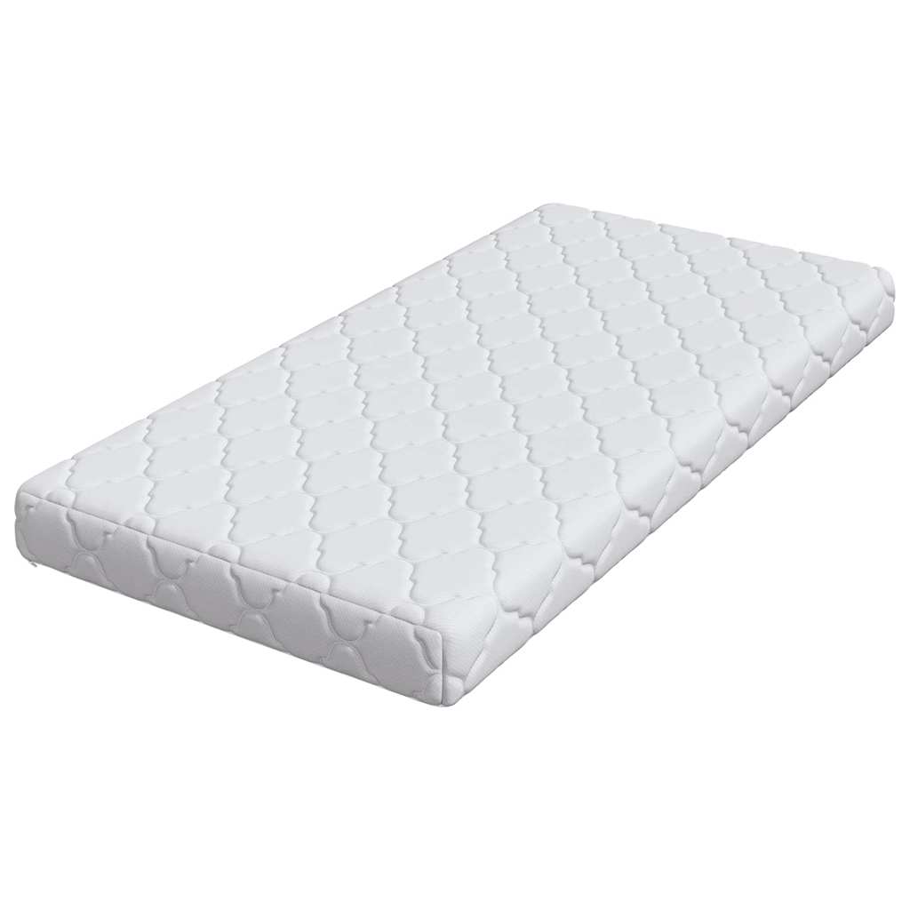 Madrass Hvit 120 x 60 cm myk skum