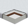 Madrass Hvit 200 x 100 cm myk skum