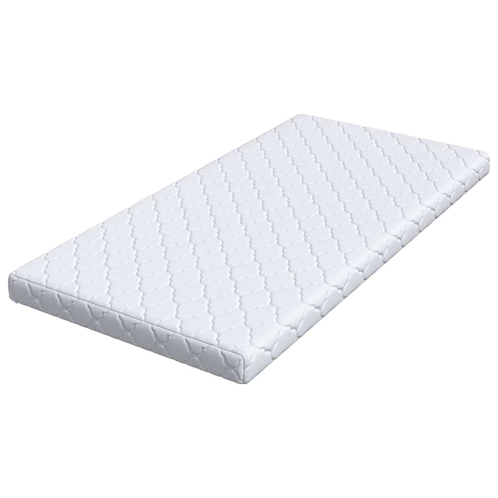 Madrass Hvit 200 x 100 cm myk skum