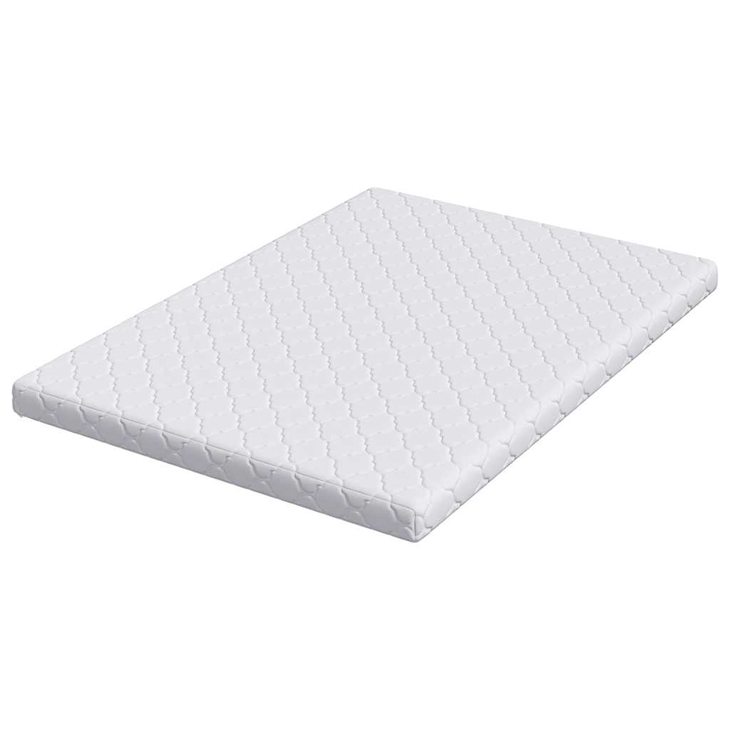 Madrass Hvit 200 x 140 cm myk skum