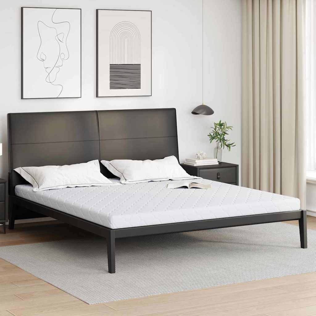 Madrass Hvit 200 x 200 cm myk skum