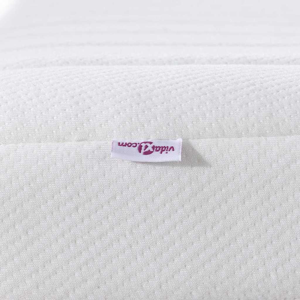 Madrass Hvit 60 x 120 cm Polyester