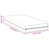 Madrass Hvit 70 x 140 cm Polyester