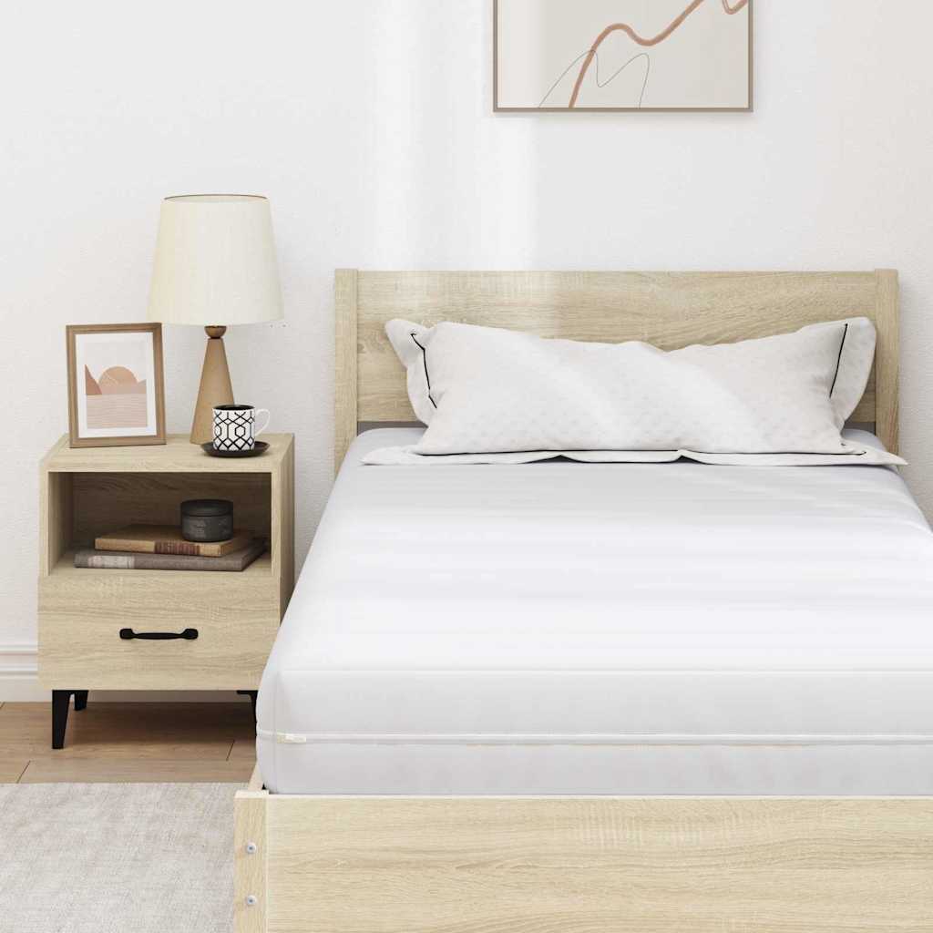 Madrass Hvit 100 x 200 cm Polyester