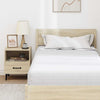 Madrass Hvit 100 x 200 cm Polyester