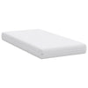 Madrass Hvit 100 x 200 cm Polyester
