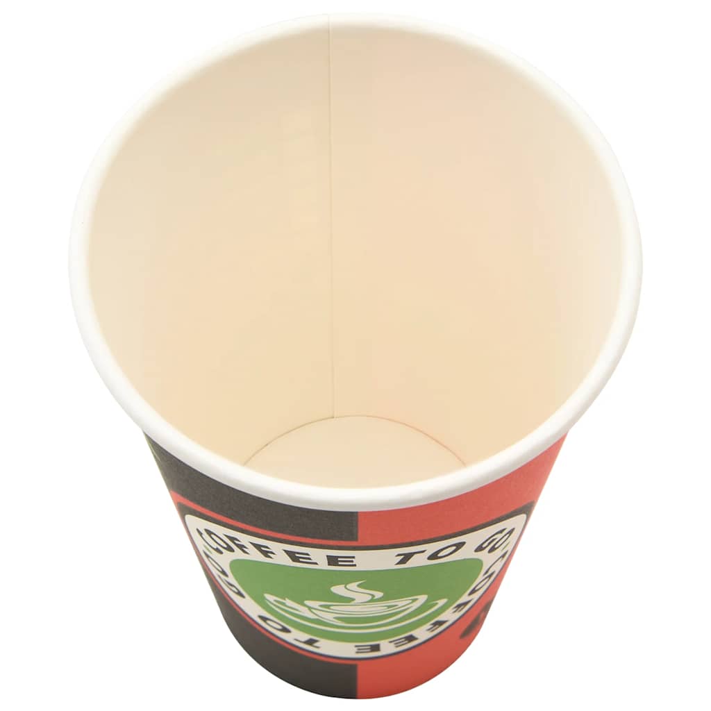 Papir kaffekopper med lokk 1000 stk 16oz 400 ml