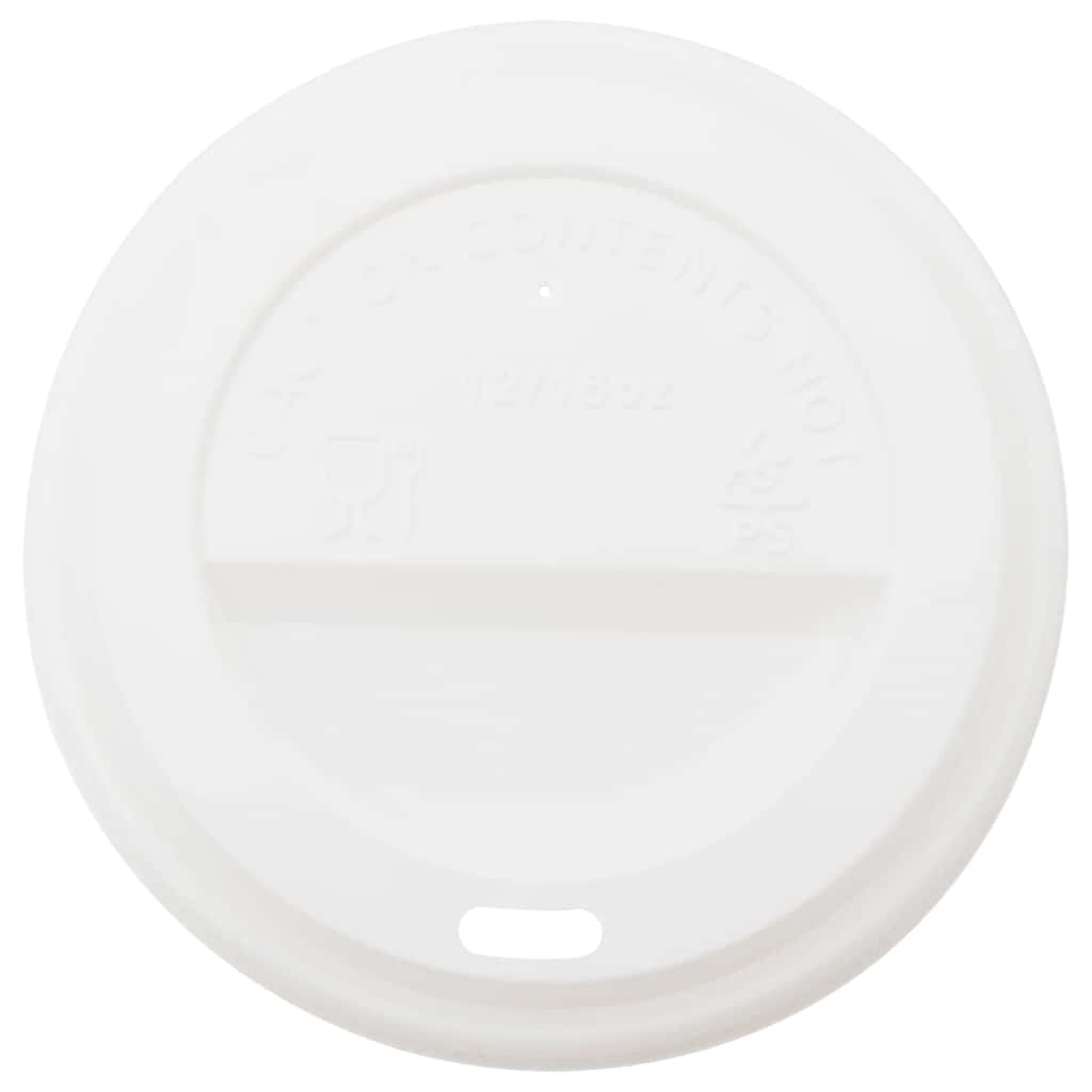 Papir kaffekopper med lokk 1000 stk 12oz 300 ml