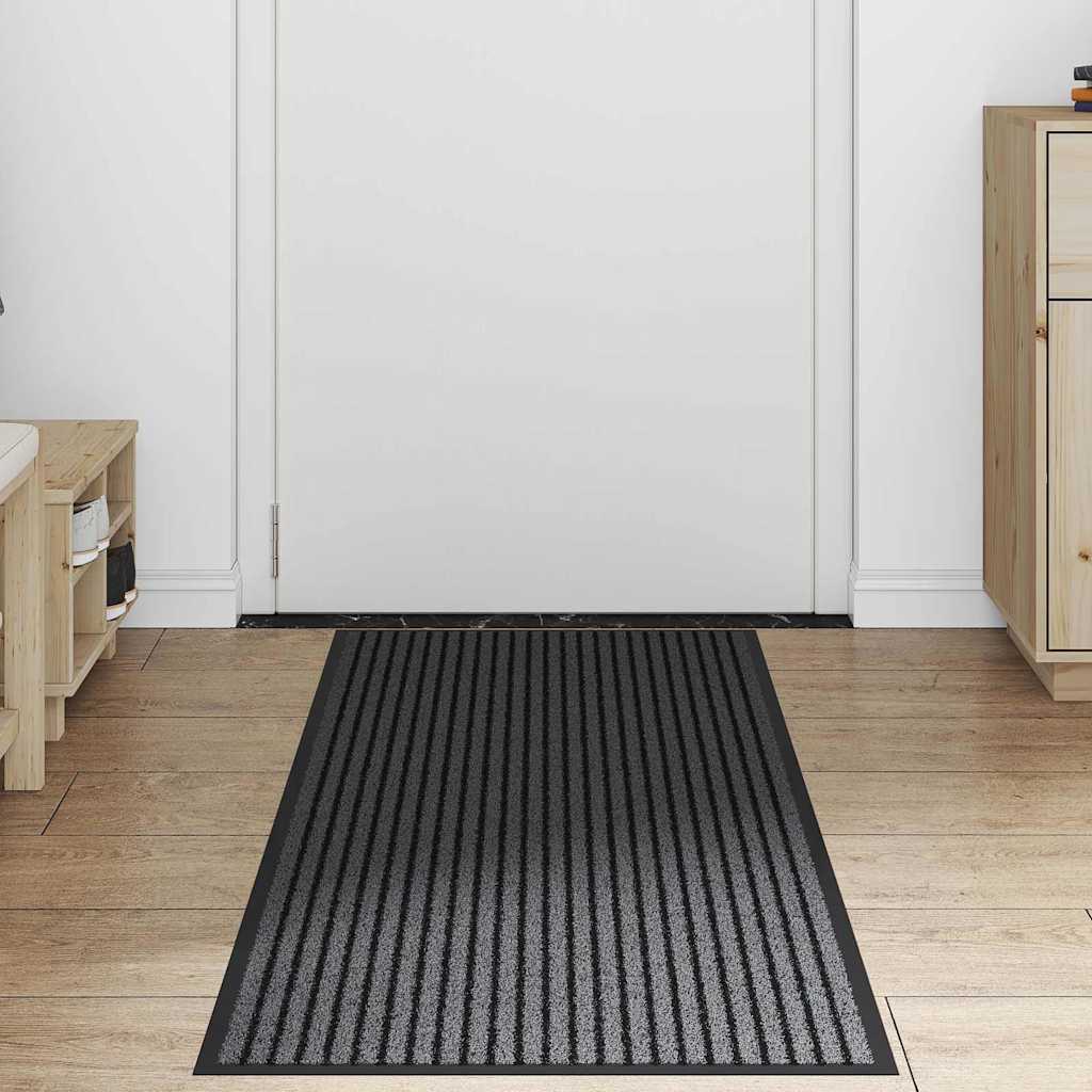 Dørmatte Svart 60 x 150 cm Polypropen