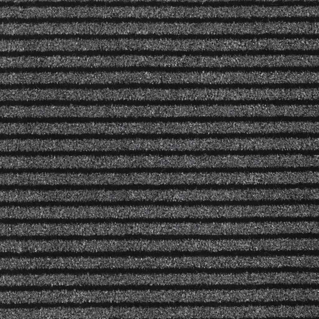Dørmatte Svart 60 x 180 cm Polypropen