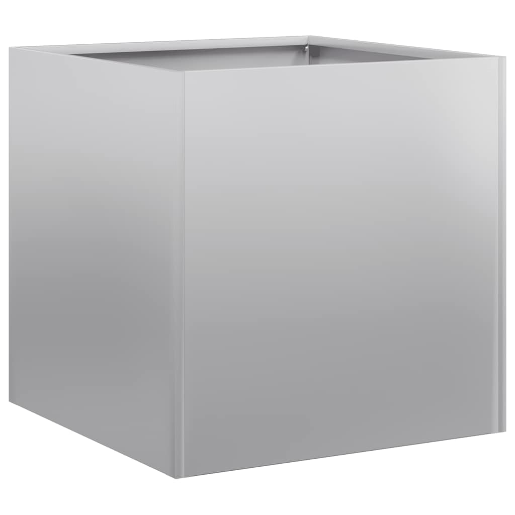 Plantekasse 40x40x40 cm galvanisert stål