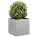 Plantekasse 40x40x40 cm galvanisert stål