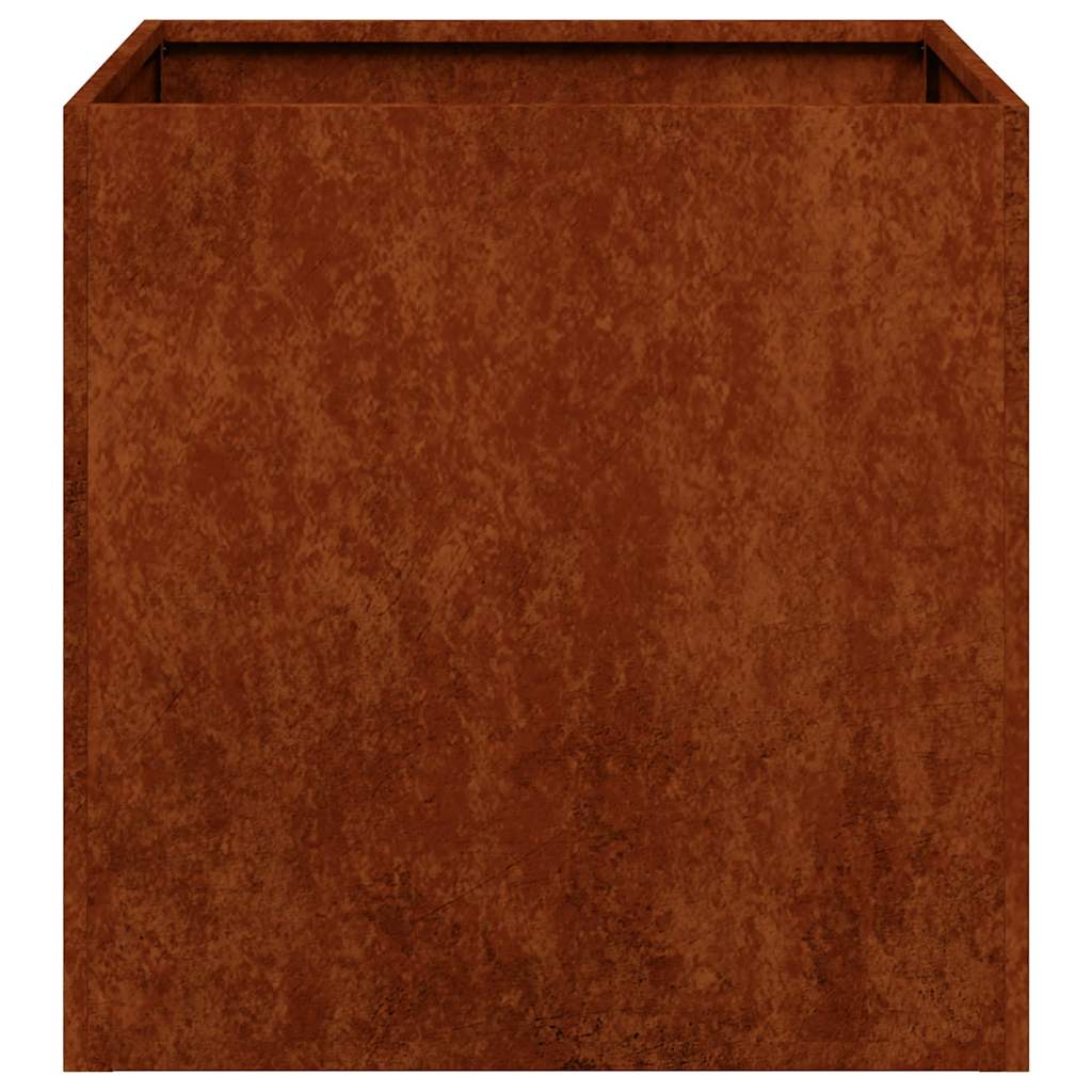 Plantekasse Rusty 40x40x40 cm forvitringsstål