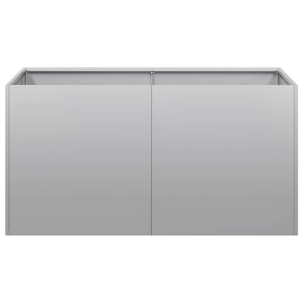 Plantekasse 80x40x40 cm galvanisert stål