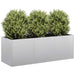Plantekasse 120x40x40 cm galvanisert stål
