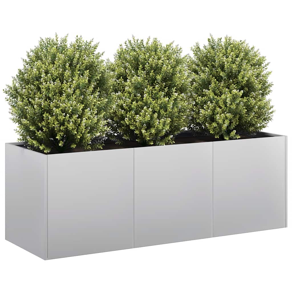 Plantekasse 120x40x40 cm galvanisert stål