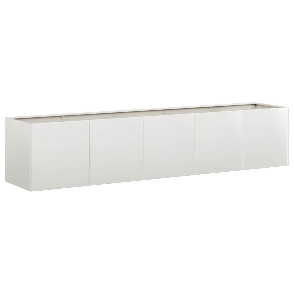 Plantekasse 200x40x40 cm rustfritt stål