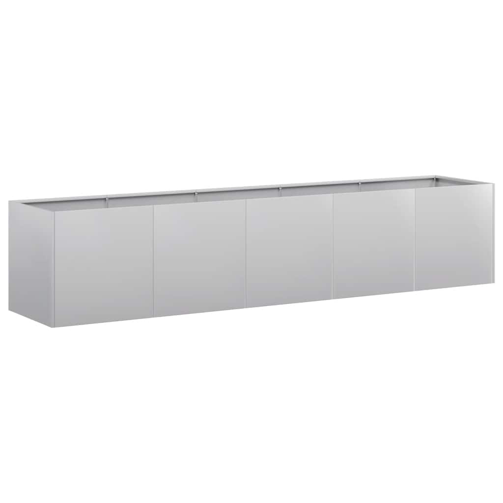 Plantekasse 200x40x40 cm galvanisert stål