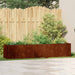Plantekasse Rusty 200x40x40 cm forvitringsstål
