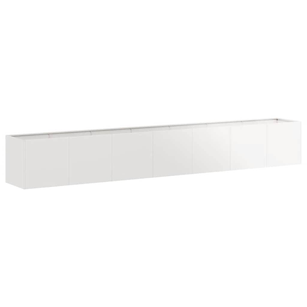 Plantekasse 280x40x40 cm rustfritt stål