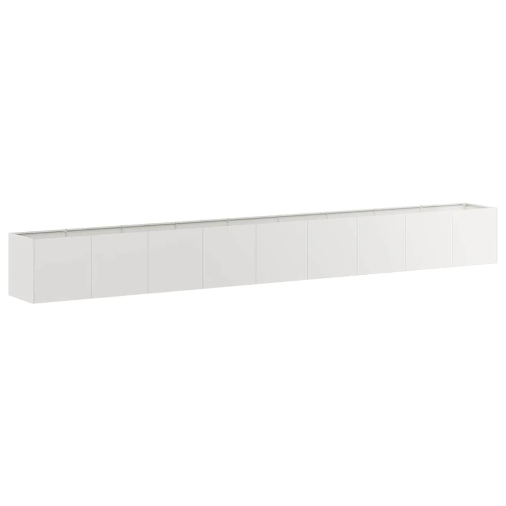 Plantekasse 360x40x40 cm rustfritt stål