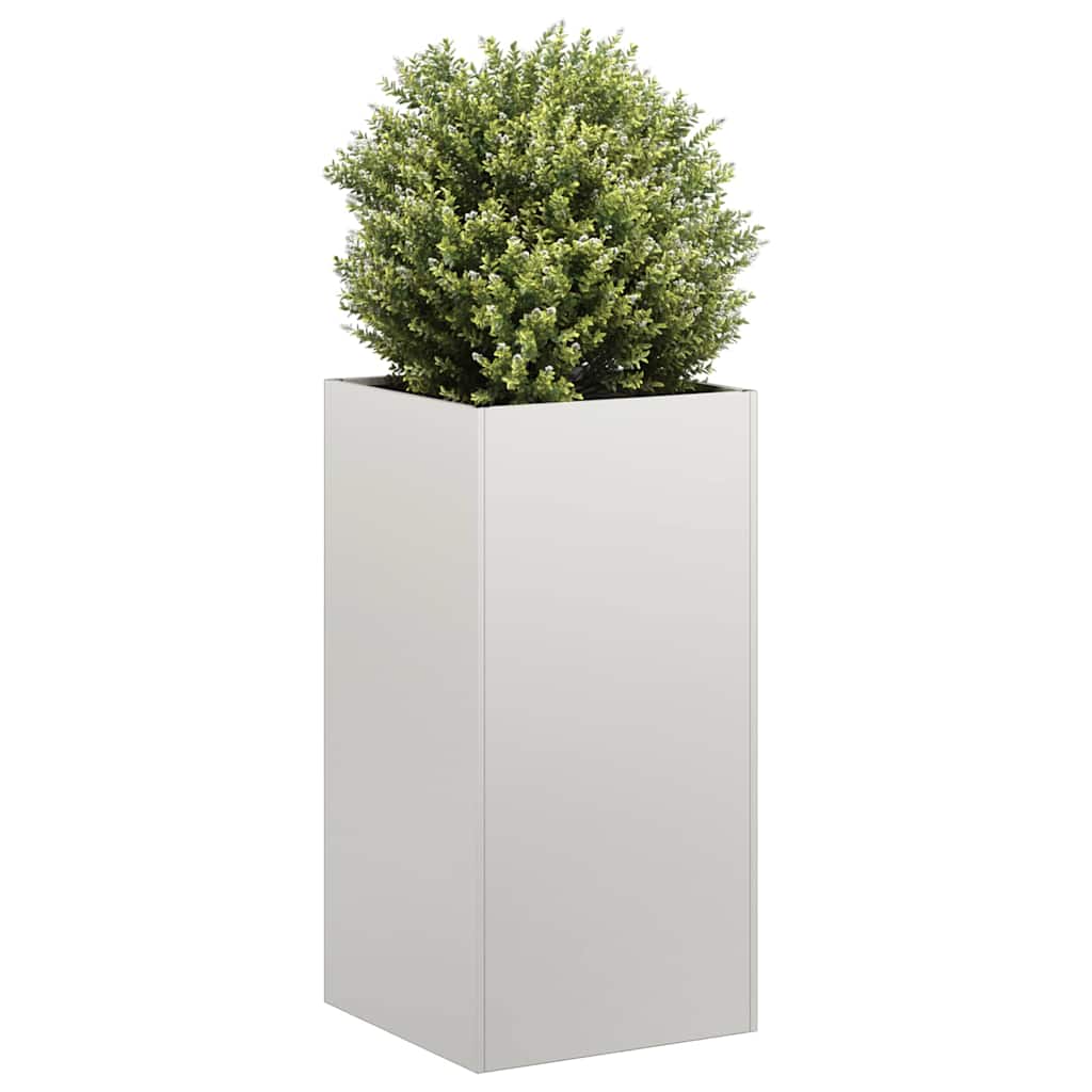 Plantekasse 40x40x80 cm rustfritt stål