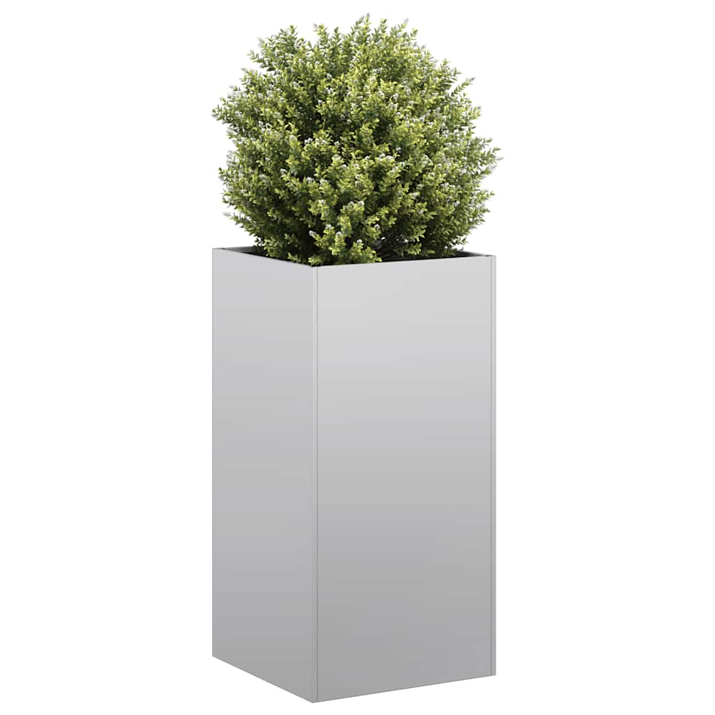 Plantekasse 40x40x80 cm galvanisert stål