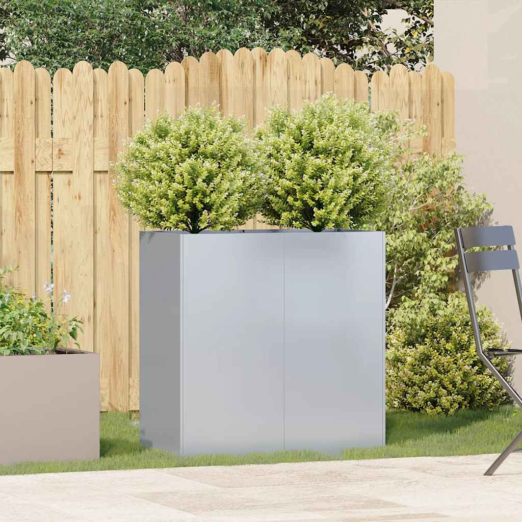 Plantekasse 80x40x80 cm galvanisert stål