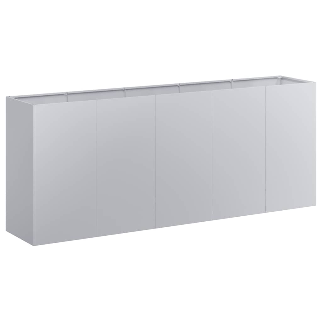Plantekasse 200x40x80 cm galvanisert stål