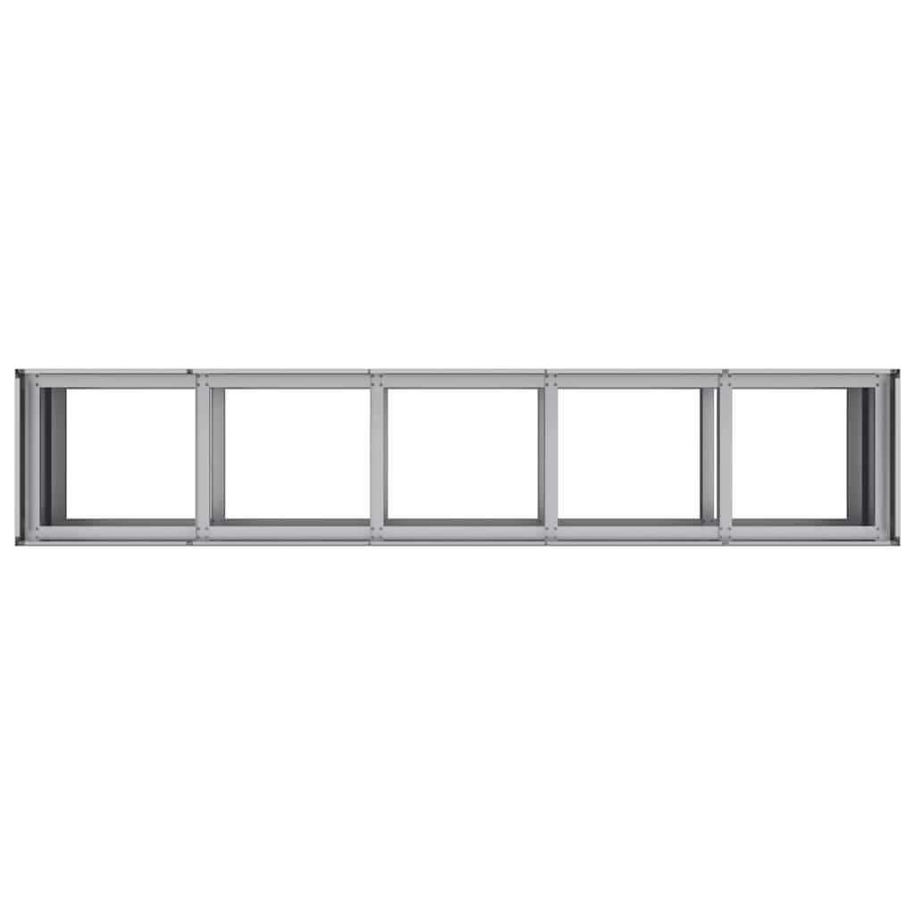 Plantekasse 200x40x80 cm galvanisert stål