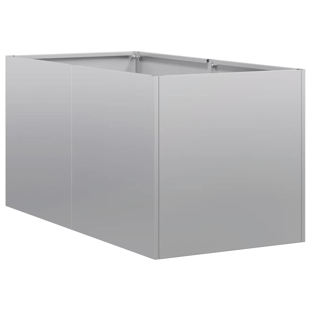 Plantekasse 40x80x40 cm galvanisert stål